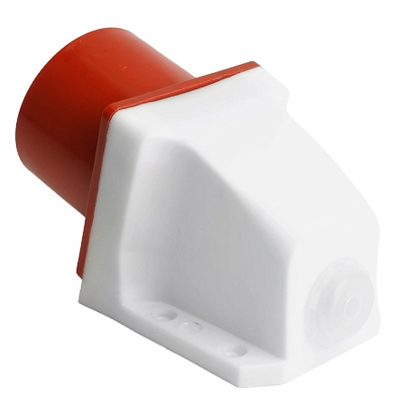 Вилка угловая ST-525 32А 380В 3P+PE+N IP44, PPG32-525-44, Stekker - фото