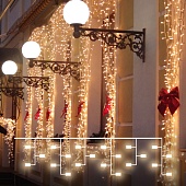 Гирлянда Eurosvet 200-101 теплый белый с эффектом мерцания