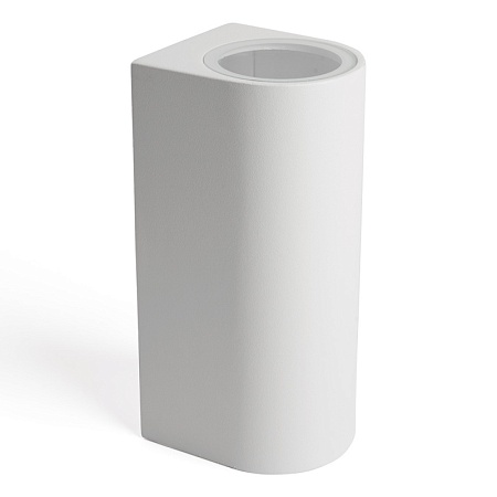 Светильник садово-парковый Feron DH015,на стену, 2*GU10 230V, белый - фото