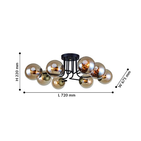 Потолочный светильник F-Promo 2344-8U - фото