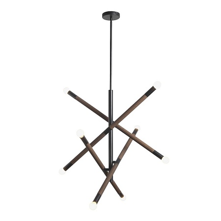 Светильник подвесной ST-Luce Черный, Коричневый E14 8*40W SL6226.403.08 - фото