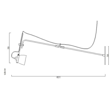 Торшер Ram Flor White Imperiumloft 208717-26 - фото
