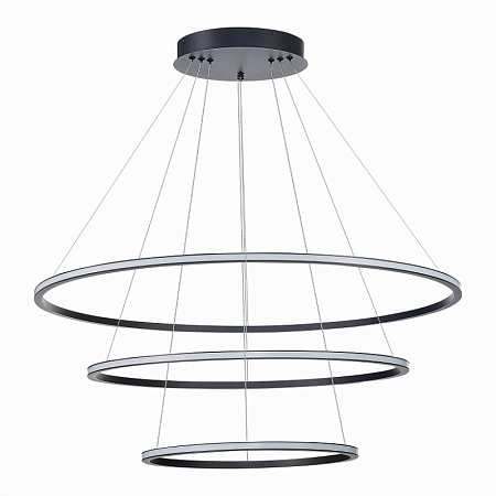 Светильник подвесной ST-Luce Черный/Белый LED 1*114W 4000K ST604.443.114 - фото