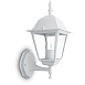 Светильник садово-парковый Feron 4101/PL4101 четырехгранный на стену вверх 60W E27 230V, белый - фото