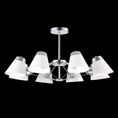 Светильник потолочный Хром/Белый E14 8*40W SLE155802-08 - фото