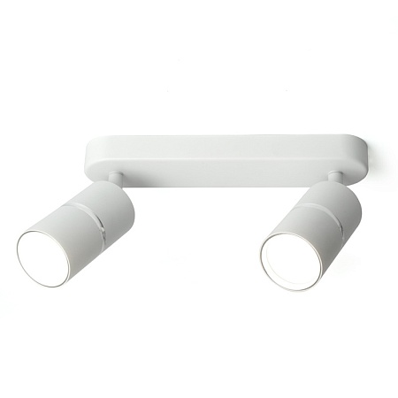 Светильник Feron  ML1862 ZEN настенно-потолочный под лампу GU10, белый, хром - фото