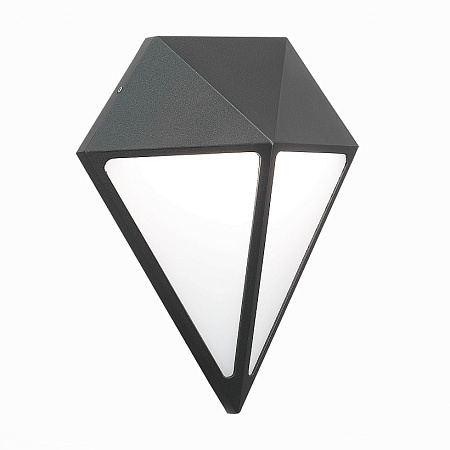 Светильник уличный настенный ST-Luce Черный/Белый,Черный LED 1*12W 4000K SL9500.441.01 - фото