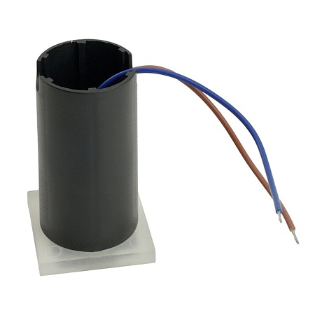 Токоподвод левый трехфазный для шинопровода ,черный ,PRO-0431/PRO-043112-2-RUS - фото