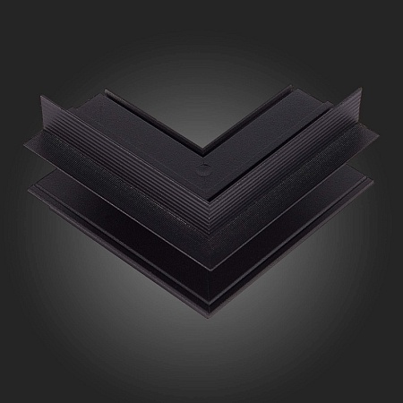 Внешний угол-соединитель для встраиваемого магнитного шинопровода ST-Luce Черный ST007.459.00 - фото