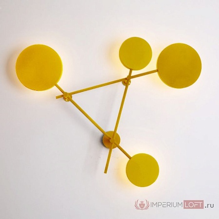 Бра Iride Bernhardt Dots 100 Cm Желтый Imperiumloft 178309-26 - фото