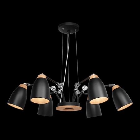 LOFT4402/6BL Подвесная люстра LOFT IT Watchman - фото