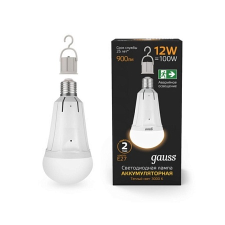 Светодиодная лампа GAUSS 102002112_GAUSS - фото
