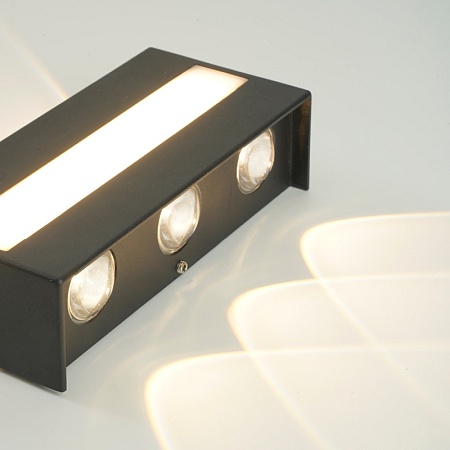 Светильник уличный светодиодный Feron DH902, 12W, 950Lm, 3000K, черный - фото