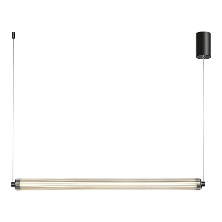Светильник подвесной ST-Luce Черный/Прозрачный LED 1*30W 4000K SL6224.413.01 - фото