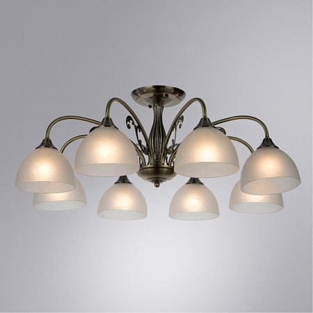 Потолочная люстра Arte Lamp SPICA A3037PL-8AB - фото