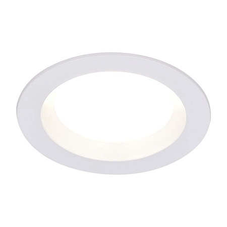 Св-к встр. Белый LED 1*7W 4000K 560Lm Ra80 100° IP44 D115xH47 100-240VV ST752.548.07 - фото