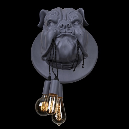10177 Grey Настенный светильник LOFT IT Bulldog - фото