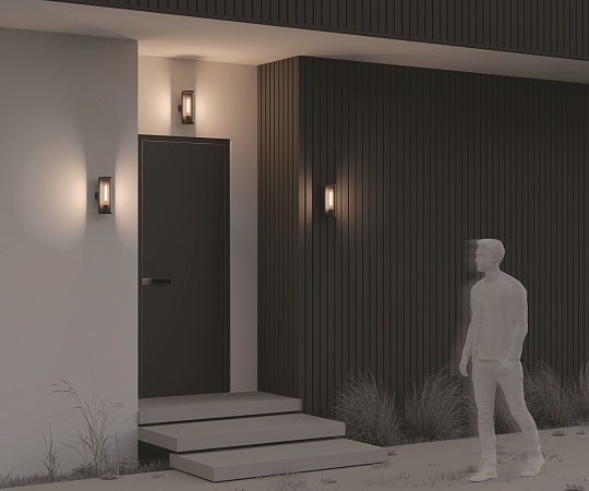 Настенный светильник (бра) Outdoor Conf O451WL-01GF - фото