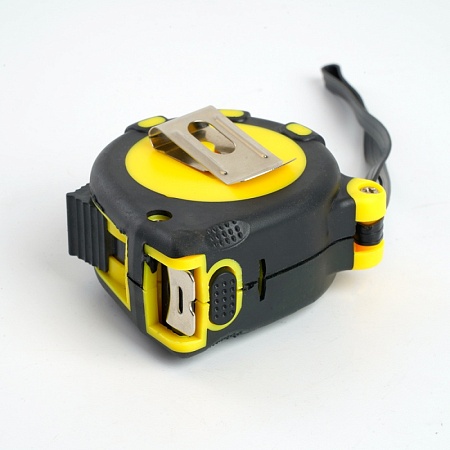 Рулетка STEKKER, 3 м х 16 мм, прорезиненное покрытие, MTS-3 - фото