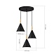 Светильник подвесной Черный/Черный E27 3*40W SLE1255-423-03 - фото