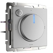Терморегулятор электромеханический для теплого пола серебряный WL06-40-01