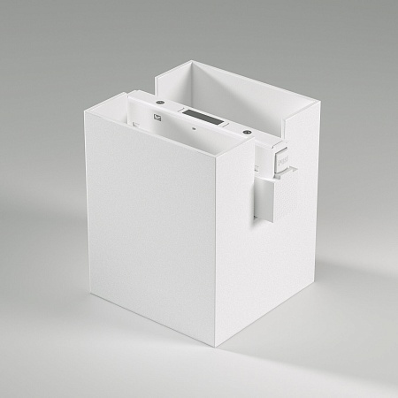 Трековый светильник 12W 4200K Solo белый Slim Magnetic 85055/01 Elektrostandard - фото