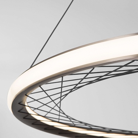 Подвесной светильник Eurosvet 40025/1 LED серый - фото