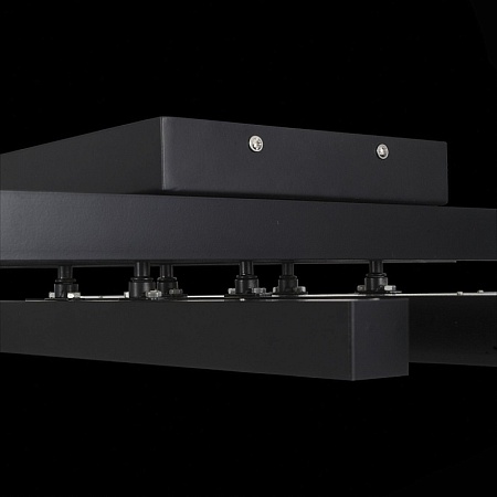 Люстра потолочная ST-Luce Черный/Белый,Черный LED 1*36W 3000K/4000K/6000K SL933.402.06 - фото