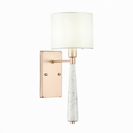 Светильник настенный ST-Luce Матовое золото/Белый E14 1*40W SL1163.201.01 - фото