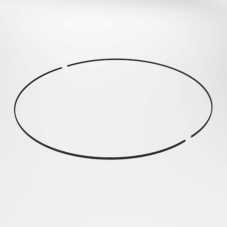 Esthetic Magnetic Шинопровод Round черный Ø1800 85218/00 - фото