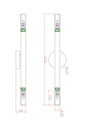 Настенный светильник (бра) Freya FR6109WL-02G