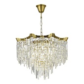 Светильник подвесной ST-Luce Латунь/Прозрачный E14 10*60W SL1659.303.10
