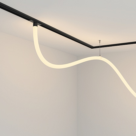 Трековая система Technical подвесная магнитная чёрная 200x200 TS-S-200-TR101-2-50W3K-B