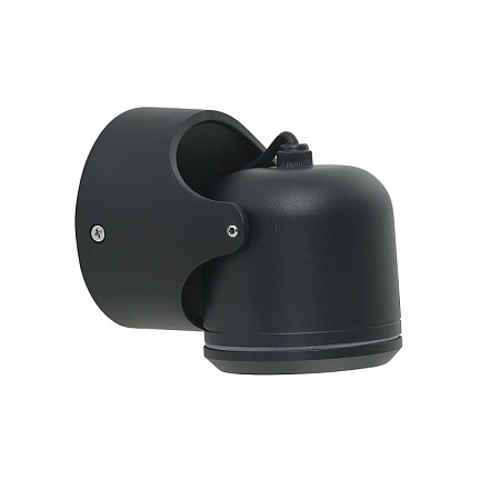 Светильник садово-парковый Feron DH1501, на стену,  GU10, 230V, черный - фото