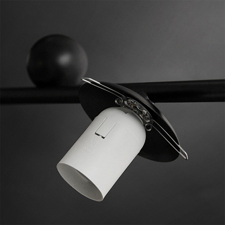 Подвесной Реечный Светильник Hoop L120 Латунь Imperiumloft 177907-26 - фото