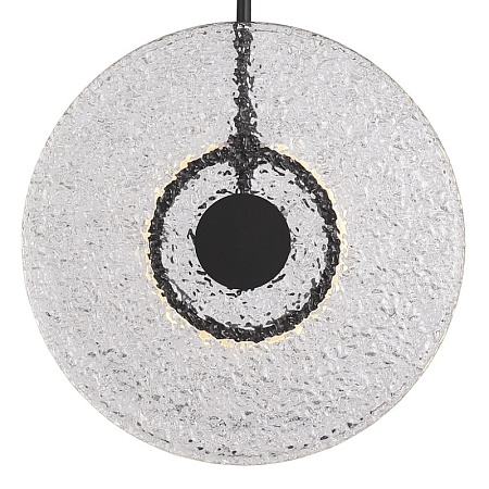 Светильник подвесной ST-Luce черный/радужный LED 1*8W 4000K SL6142.403.01 - фото