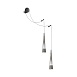 Настенный светильник (бра) Maytoni Sintesi P090WL-L24CH3K - фото