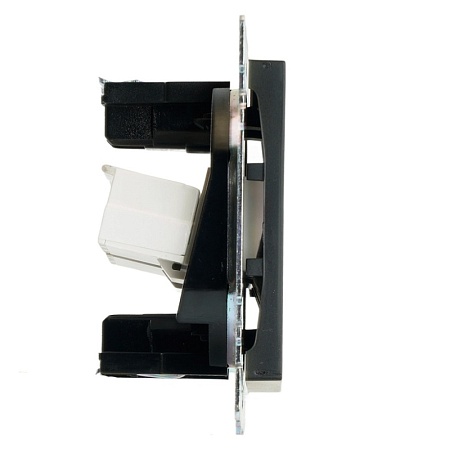 Розетка 1-местная с/з STEKKER, PST16-9016-02, 250В, 16А с USB+ type C, серия Эрна, слоновая кость - фото