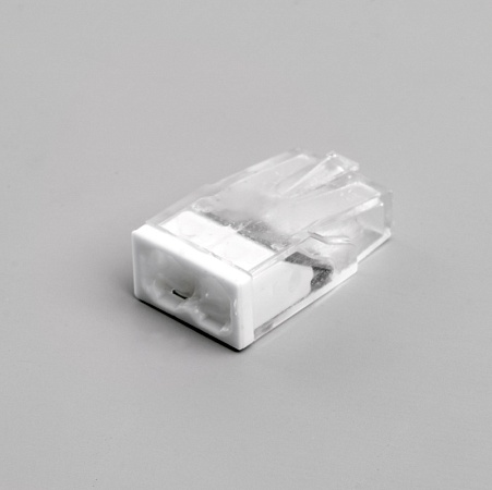 Клемма монтажная 2-проводная с пастой STEKKER  для 1-жильного проводника, LD2273-242 - фото