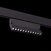 Магнитный трековый светильник Черный LED 1*12W 4000K 1 009Lm Ra&gt;90 36° IP20 L219xW22xH1 ST362.446.12