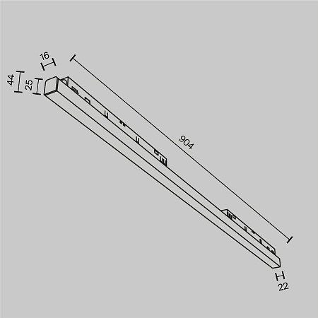 Трековый светильник Technical TR030-4-30WTW-DD2-B - фото