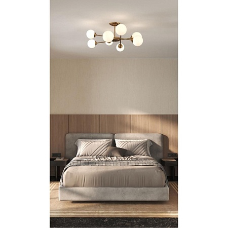Потолочная люстра Arte Lamp MARCO A2703PL-8SG - фото