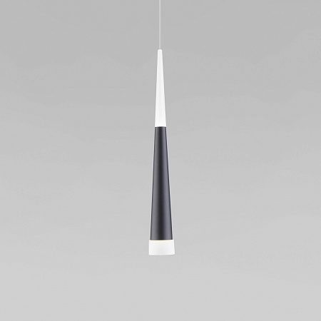 Подвесной светодиодный светильник DLR038 7+1W 4200K черный матовый Elektrostandard - фото