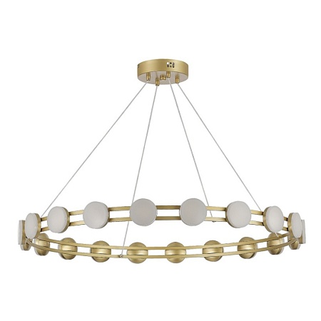 Светильник подвесной ST-Luce золотистый/белый LED 1*40W 4000K SL6610.203.20 - фото