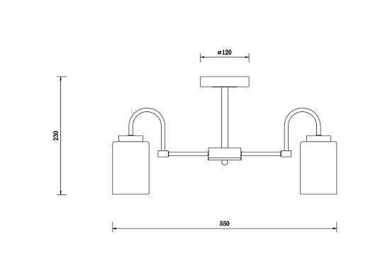 Потолочный светильник Freya FR5321CL-05BZ - фото