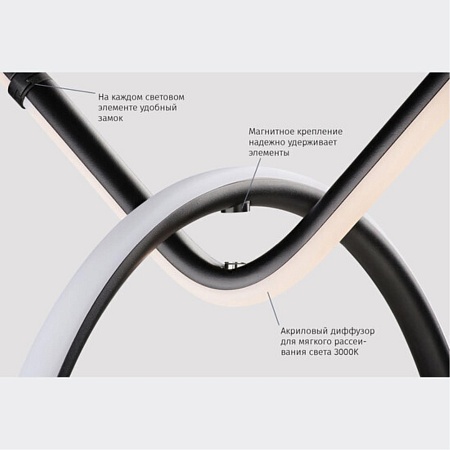 Модульный светильник Divinare FORMICA 1907/06 SP-17 - фото