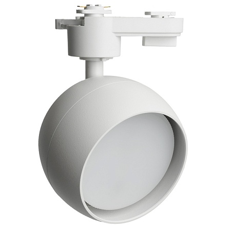 Светильник Feron AL164 трековый однофазный на шинопровод под лампу GX53, белый - фото