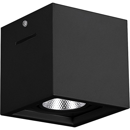 Светодиодный светильник Feron AL522 накладной 7W 4000K черный поворотный - фото