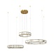 10135/3 Gold Подвесной светильник LOFT IT Crystal ring - фото