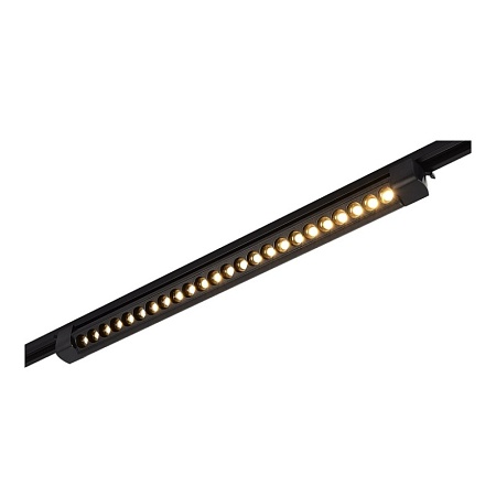 Св-к трек. Черный LED 1*20W 3000K 1 500Lm Ra>90 36° IP20 L387xW49xH54 170-240V ST367.436.20 - фото
